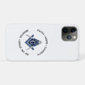 Bristol No 25 Masonic iPhone Case (Achterkant (horizontaal))