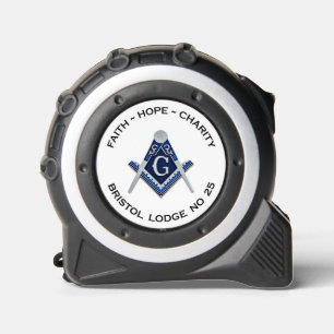 Bristol No 25 Masonic Tape Maatregel Rolmaat