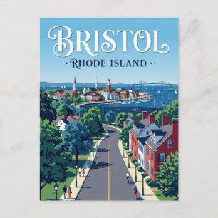 Bristol (Rhode Island) Briefkaart