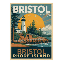 Bristol, Rhode Island, USA Perfect Poster