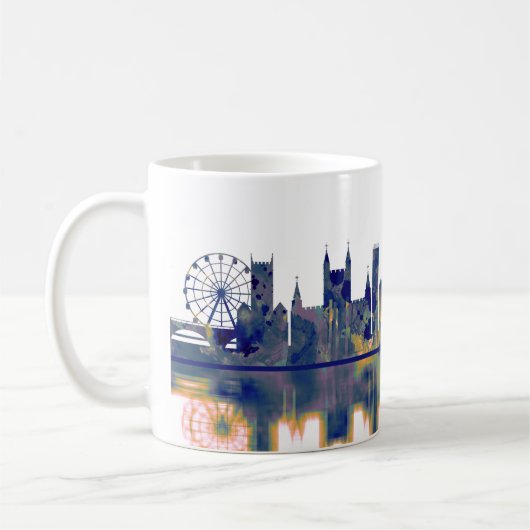 Bristol skyline koffiemok (Links)