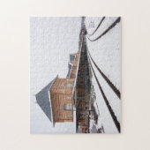 Bristol Train Station in Snow Legpuzzel (Verticaal)