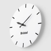 Bristol United Kingdom Time Wall Clock Grote Klok (Hoek)