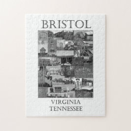 Bristol VA TN Collage Legpuzzel