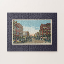 Bristol VA TN State St. puzzel in het centrum