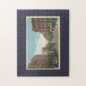 Bristol VA TN State St. puzzel in het centrum (Verticaal)