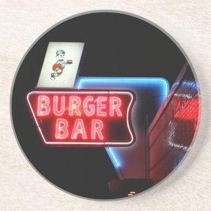 Bristol Virginia Burger Bar Zandsteen Onderzetter