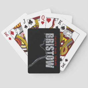 BRISTOW ROCKS-speelkaarten Pokerkaarten