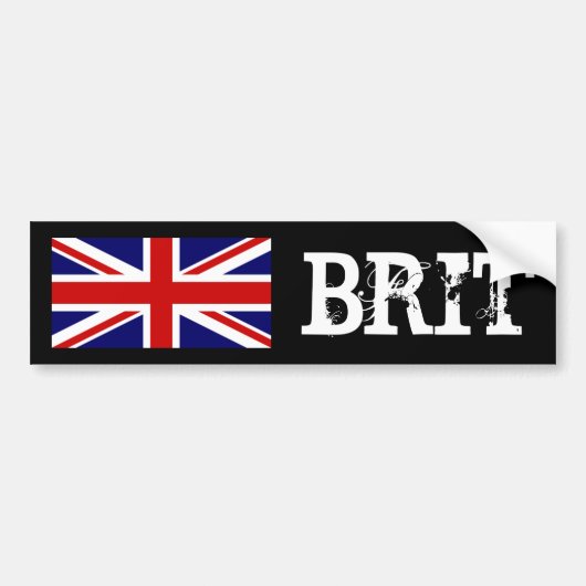 BRIT Bumpersticker (Voorkant)