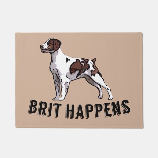 Brit gebeurt deurmat (Voorkant)