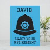 Brit van de politie en Accessoires (Staand voorkant)