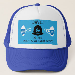 Brit van de politie en Accessoires Trucker Pet