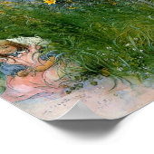 Brita in de Flowerbed Poster (Hoek)