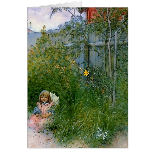Brita in the Flower Bed c1897 (Devant)