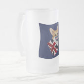 BRITAIN MATGLAS BIERPUL (Voorkant links)