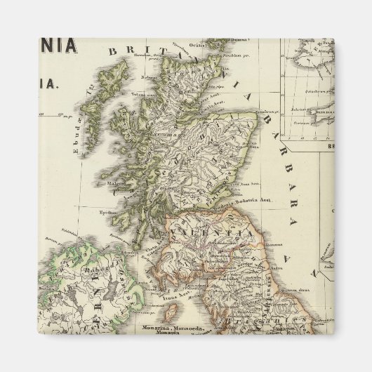 Britannia en Hibernia Magneet (Voorkant)