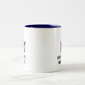 Britanniques Angleterre Union Jack Kettle Tea Mug (Centre)
