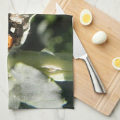 British 7 Spot Ladybug Serviette de cuisine (Quart Plié)
