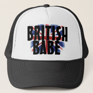 British Babe Snapback Trucker Pet