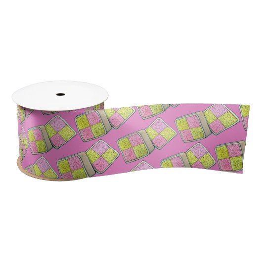 British Battenberg Marzipan Sponge Cake Bakery Lint (Spoel)
