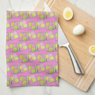 British Battenberg Marzipan Sponge Cake UK Food Theedoek
