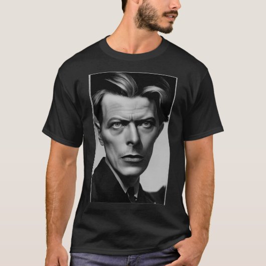 British Bowie T-shirt (Voorkant)