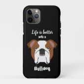 British Bulldog Case-Mate iPhone Case (Achterkant)