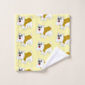 British Bulldog Design Bad Handdoek (Wasdoekje)