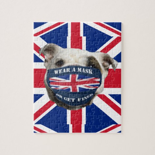 BRITISH BULLDOG LEGPUZZEL (Verticaal)