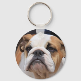 British Bulldog puppy Sleutelhanger