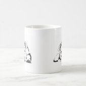 British Bulldog Stencil Koffiemok (Center)