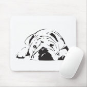 British Bulldog Stencil Muismat (Met muis)
