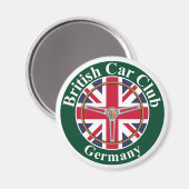 British Car Club Magnet Magneet (Voorkant / Achterkant)