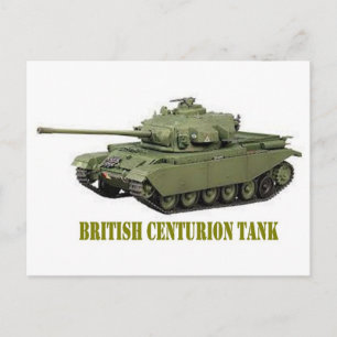 BRITISH CENTURION TANK BRIEFKAART