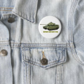 BRITISH CENTURION TANK RONDE BUTTON 5,7 CM (In situ)