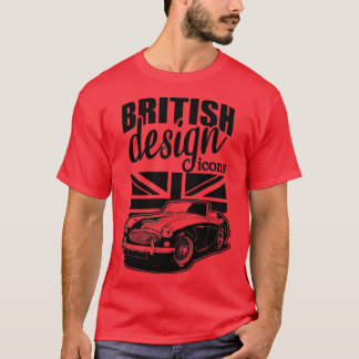 British Classic Car Austin Healey T-shirt
