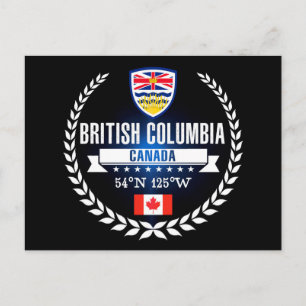 British Columbia Briefkaart