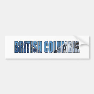 British Columbia Bumpersticker