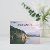 British Columbia Canada Landscape Briefkaart (Staand voorkant)