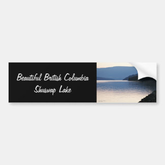 British Columbia Canada Shuswap Lake Bumpersticker