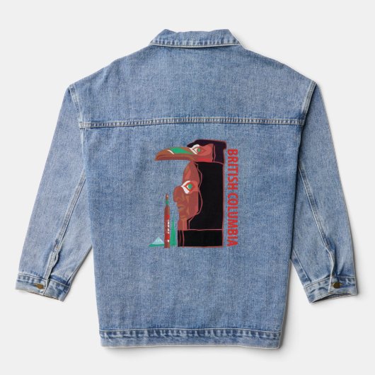 British Columbia Denim Jacket (Achterkant)