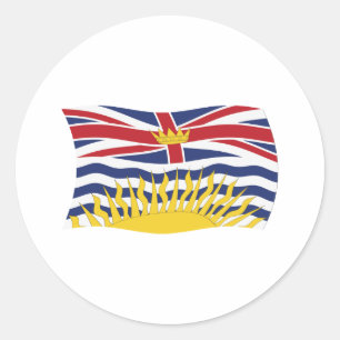 British Columbia Flag Sticker