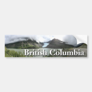 British Columbia Glaciers Bumpersticker