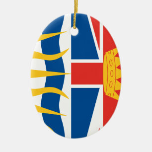 BRITISH COLUMBIA KERAMISCH ORNAMENT