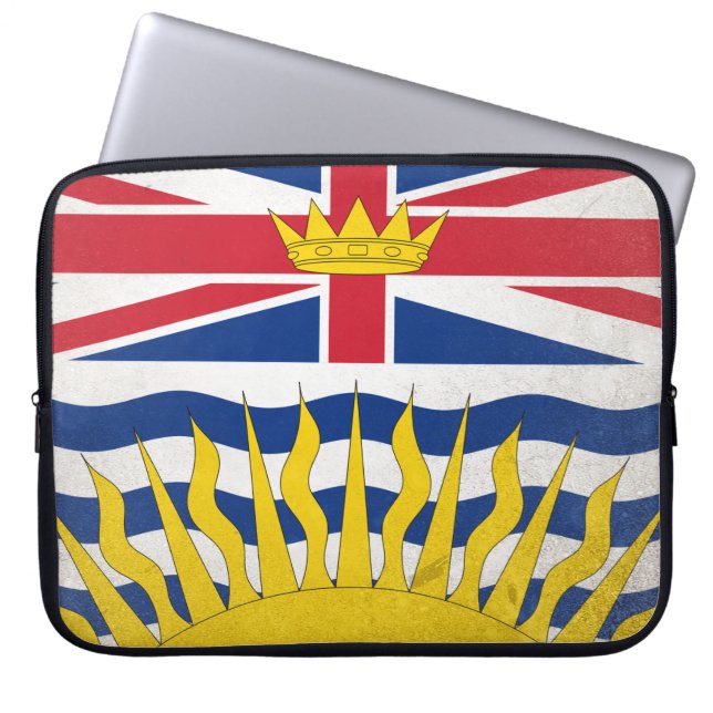 British Columbia Laptop Sleeve (Voorkant)