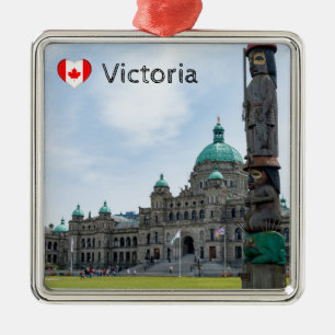 British Columbia Parliament - Victoria, Canada Metalen Ornament