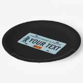 British Columbia Sasquatch License Bord (Gekanteld)