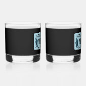 British Columbia Sasquatch License Bord Whisky Glas (Rechts)