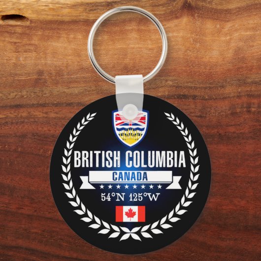 British Columbia Sleutelhanger (Voorkant)