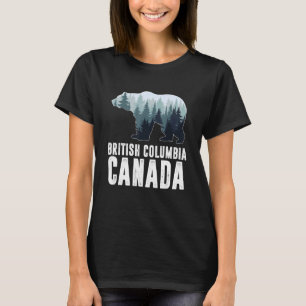 British Columbia Vancouver Canada Beer Green Fores T-shirt